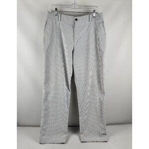 Nike Golf Pants Men 34x33 Multi Dri Fit Performance Striped Pant 433251-419